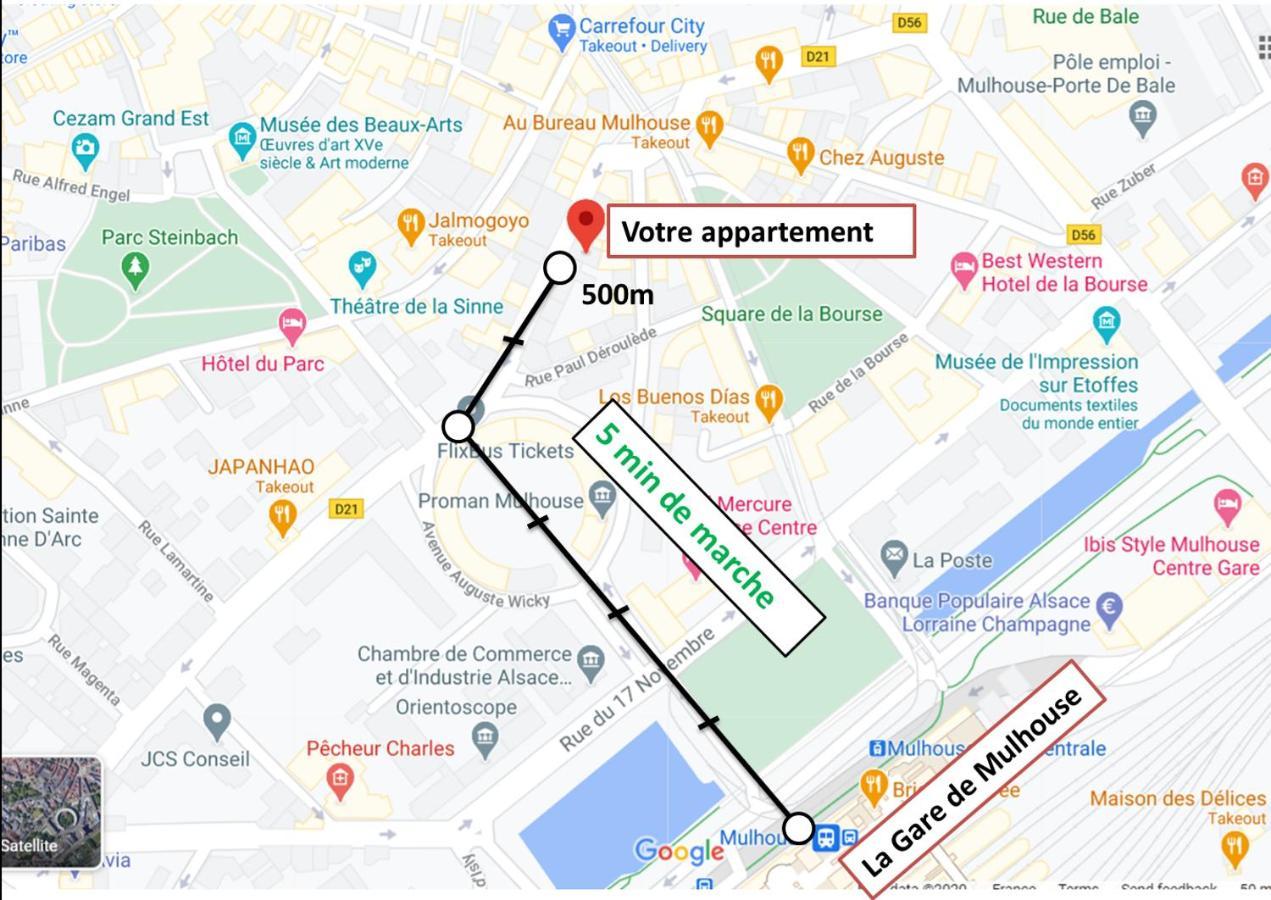 מולהאוס Loft Avec Verriere A 5 Min A Pieds De La Gare מראה חיצוני תמונה